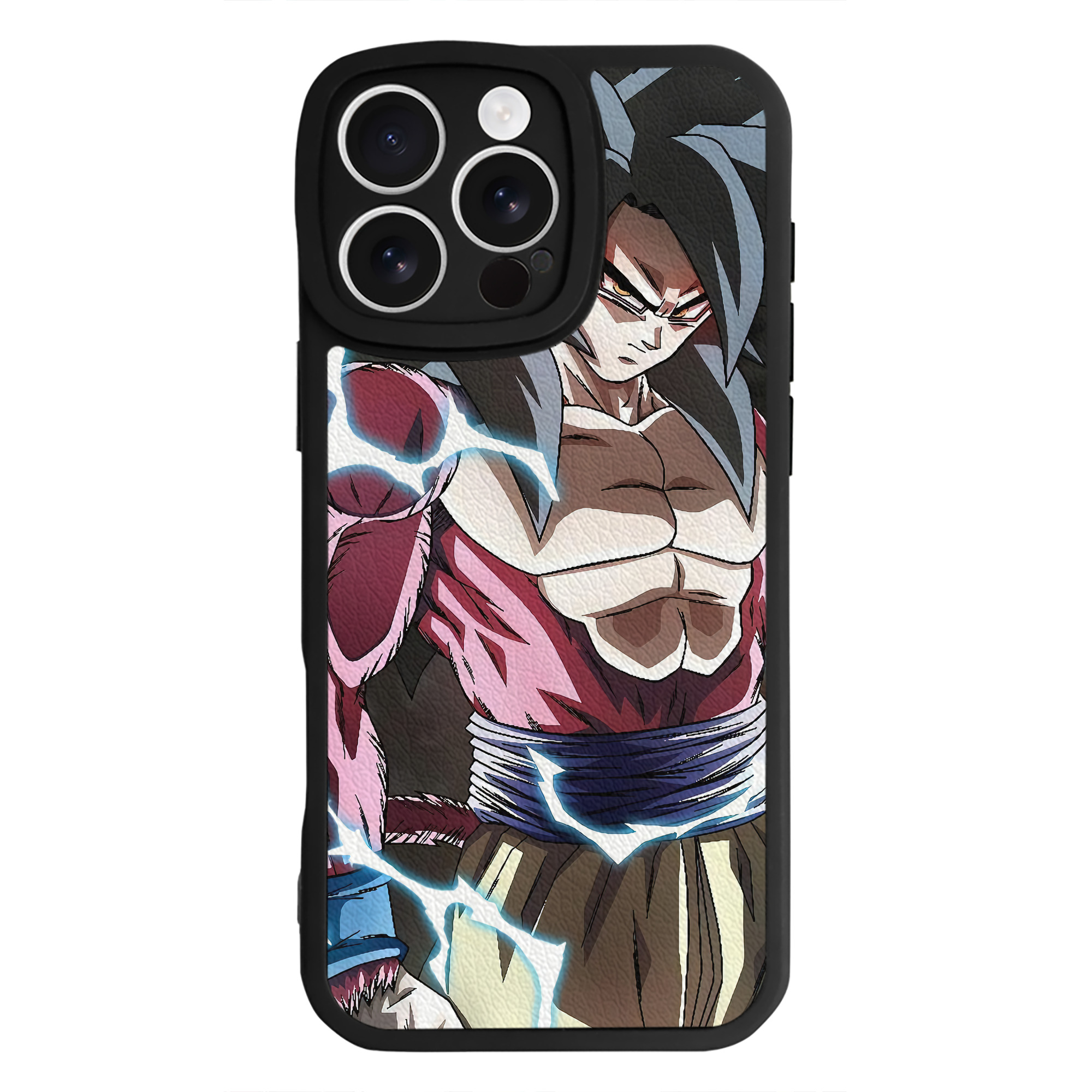 （画像用） ドラゴンボール DRAGON BALL 【iPhone 16シリーズ対応】シリコンスマホケース（レザー調） 材質：シリコン